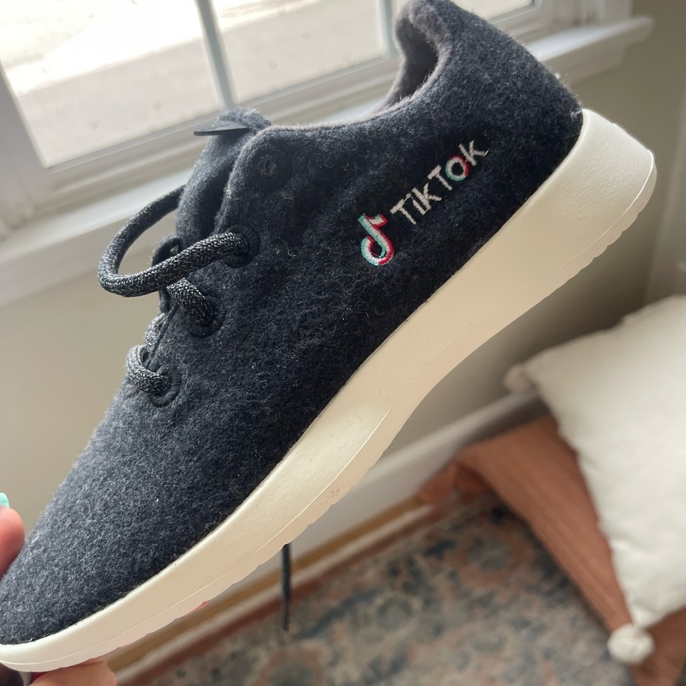 Brand new Allbirds with TikTok applique